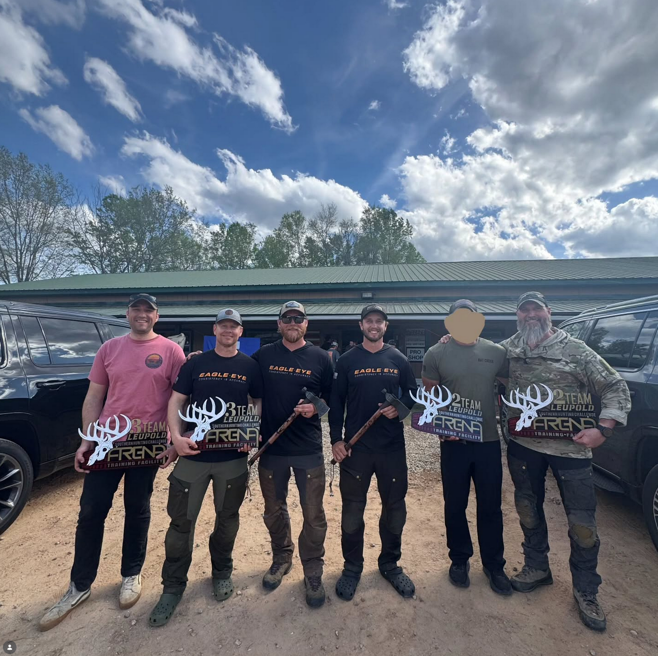 Top Three Teams at Leupold Southern Challenge NRL Hunter Shoot Eagle Eye Ammo